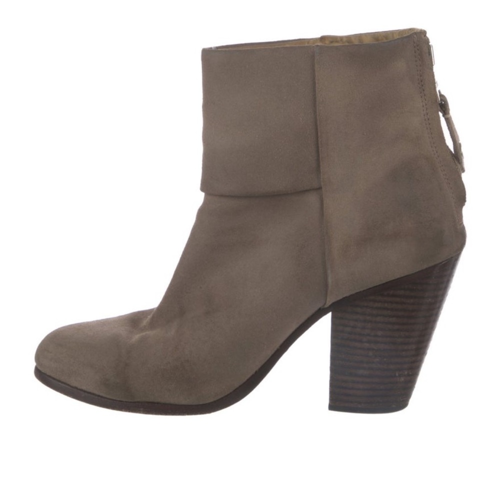 rag & bone Taupe Ankle Booties